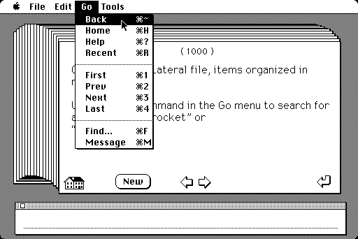 HyperCard - Edit